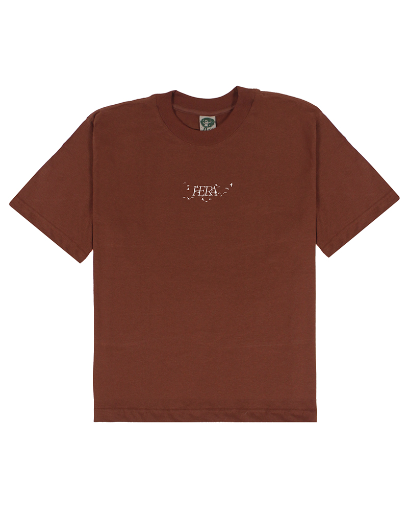 T-SHIRT “MYSTERIES OF LIFE” BROWN