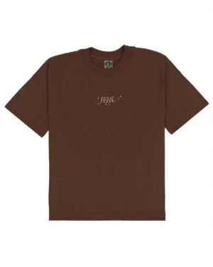 T-SHIRT “MYSTERIES OF LIFE” BROWN